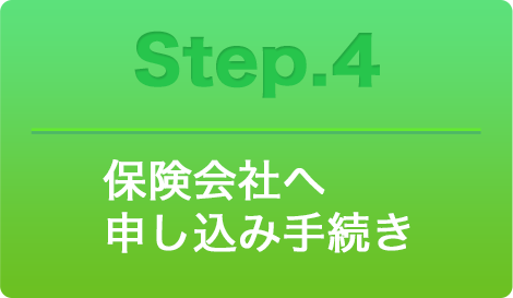 保険会社へ申し込み手続き